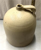 2 gallon stoneware jug, small chip on lip