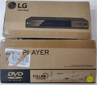 LG DVD Player in Box