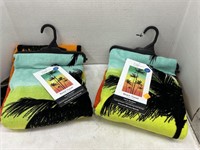 2 Beach Towels New w/ Tags