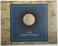 1912 Liberty Nickel on Card