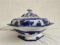 Gorgeous Blue White Porcelain Wedgewood Bowl