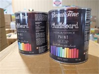 (2) Cans Of Beauti-Tone Chalkboa4d White Base Pai