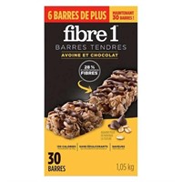 FIBRE 1 OATS & CHOCOLATE CHEWY BARS - 30 PACKS