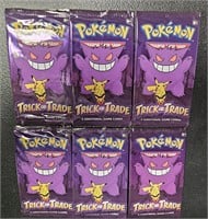 Lot of 6 Pokemon Trick or Trade Booster Packs