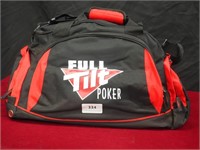 Full-Tilt Poker Duffle Bag (Red and Black) NEW