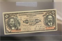 1915 Mexico Revolutionary Currency