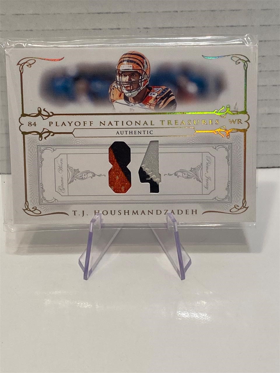 T.J Houshmandzadeh Numbered Jersey Card