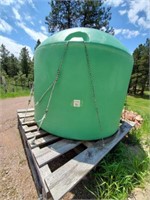 1600 Gallon Water Tank with Stand