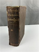 1865 Life of Abraham Lincoln book