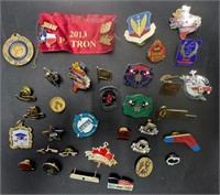 LARGE LOT OF TEXAS RELATED PINS