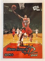 STEVE FRANCES-VINTAGE PRESS PASS CARD-HOUSTON