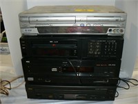 ZENITH VCR, EMERSON VCR/DVD, NEC CD-705 CD