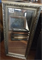 Wood Frames, Mirror & Art