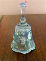 Fenton Hand Painted Signed Bell
