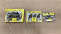 Storm Wildeye swim shad, live Walleye, soft shad