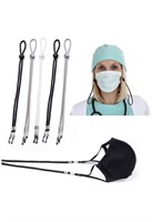 Adjustable Length Face Mask Lanyard 5 Pack Handy