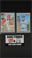 1966 Luis Tiant & 1970 Leo Durocher Baseball Cards