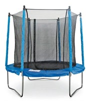 New JumpTek, Outdoor Round Trampoline with Safety