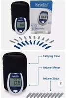 New, KetoBM Ketone Blood Meter Kit - Complete