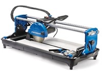 New Mastercraft Sliding Wet Tile Saw, 7", Powered