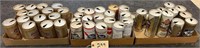3 Boxes of Old Beer Cans Pabst Stroh's Pfeiffer