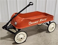 Custom Orange Krate Streak-O-Lite Wagon