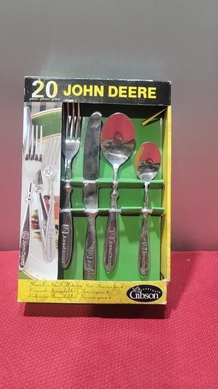 Nib john deere flatware set