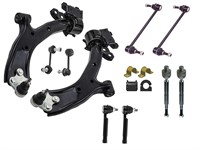 14PC Front Lower Control Arm Suspension Kit FITS 2