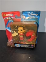 NASCAR Disney Mickey Mouse Mini Bobblehead NIB