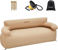 KingCamp Air Sofa, 660 lbs, Waterproof, Khaki