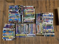 VHS CHILDREN'S MOVIES INCLUDING SNOW WHITE, BAMBI,
