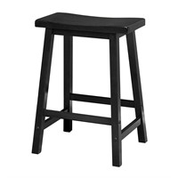 Winsome 20084 Satori Stool, 24", Black