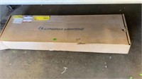 NEW LITHONIA 48"X13.5" FLORECENT LIGHT FIXTURE