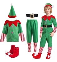Size 140
Santa's Helper Kids Costume Outfit for