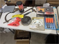 BRAD NAILER AND MISCELLANEOUS TOOLS