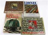 LIONEL AND TOY TRAINS REFERENCE BOOKS