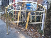 Brass headboard and footboard