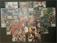 Group of Marvel Comics Conan