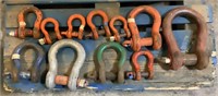 (11) Assorted Shackles