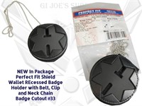 New Perfect Fit Recessed Badge Wallet Chain 33 1I4