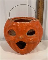 Paper mache (Papier Mache) pumpkin