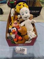Box of Character Stuffed Toys