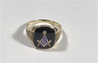 10K Masonic Ring