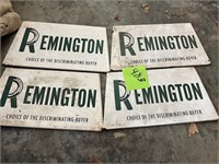 Remington signs