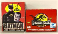 Batman & Jurassic Park Collector Cards