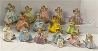 Vintage Josef Originals Birthday Figures