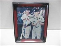 8"x 10" Framed Autographed Photo See Info
