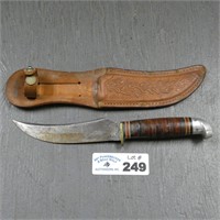 Western L39 Hunting Knife w/ Sheath