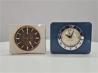 Telechron Minitmaster Timer + Westclox Alarm Clock