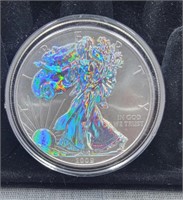 2009 American silver eagle hologram